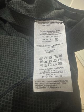 Maillot Gore Bike Wear Talla XXL