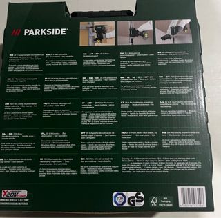 Remachadora Parkside 20V sin batería  Brushless