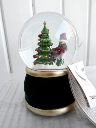 Zara Home bola de nieve perros navidad  Nuevo