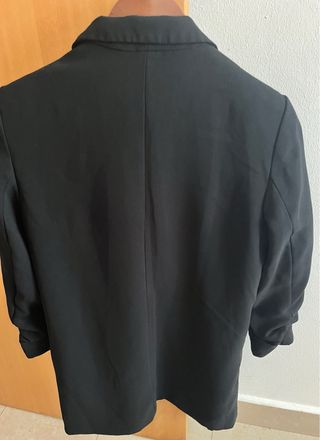 Americana Mango Negra Talla S