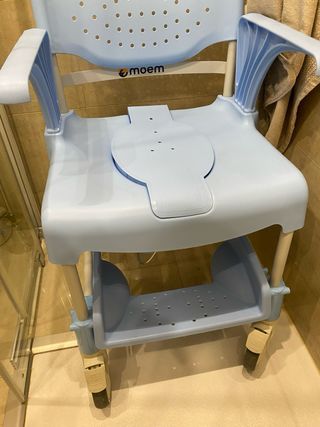 Silla de ducha Techno-Med azul