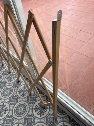 Barrera extensible madera NUEVA