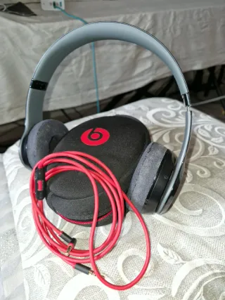 Cuffie Beats Solo Black/Red