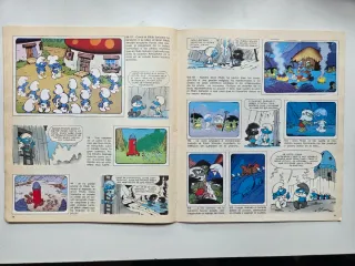 Album COMPLETO I Puffi PANINI 1982