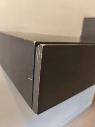 Mueble recibidor flotante madera wengue