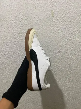 Zapatillas Puma Hombre Beige y Blanco