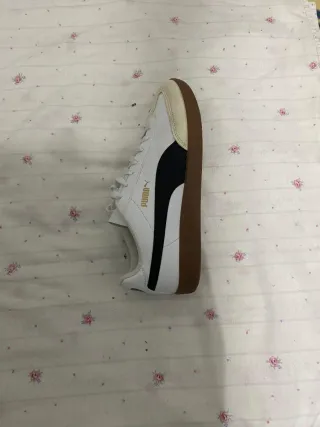 Zapatillas Puma Hombre Beige y Blanco