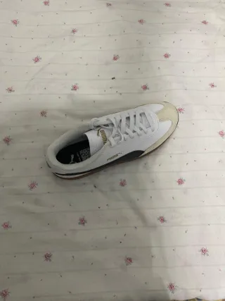 Zapatillas Puma Hombre Beige y Blanco