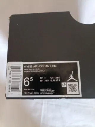 Nike Air Jordan 4 RM Talla 37.5