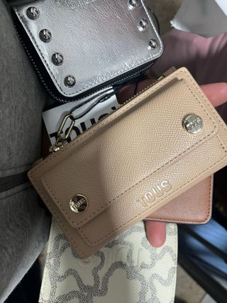 Cartera Tous Beige y Rosa