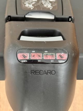 Silla coche grupo 0/0+ Recaro Privia + Isofix