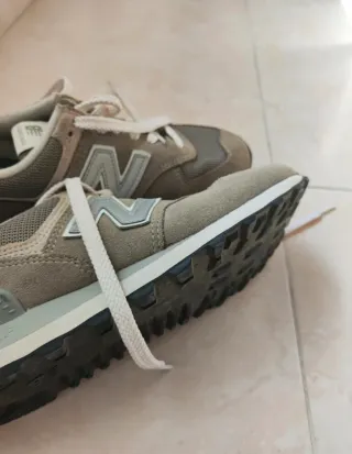 New Balance 574 Gris Talla 38