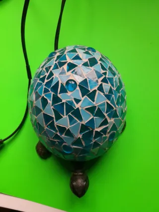 Lámpara Tiffany Tortuga Mosaico Cristal