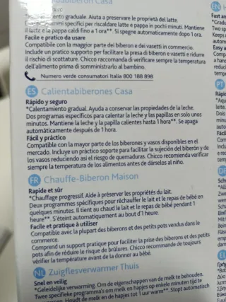 Calienta Biberones Chicco Casa