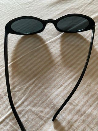 Gafas de sol negras vintage retro