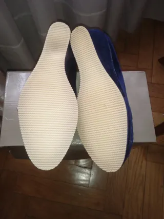 Zapatillas de casa azul n°39 sin estrenar