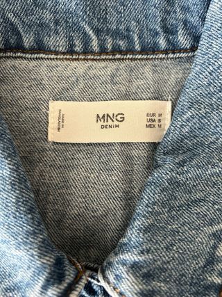 Cazadora vaquera Mango Talla M