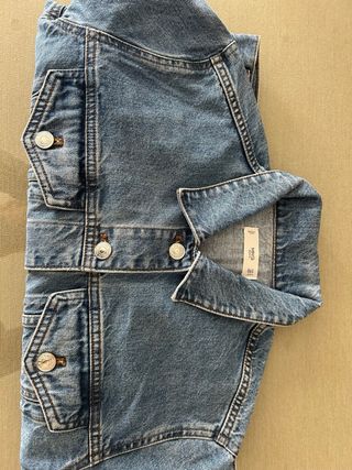 Cazadora vaquera Mango Talla M