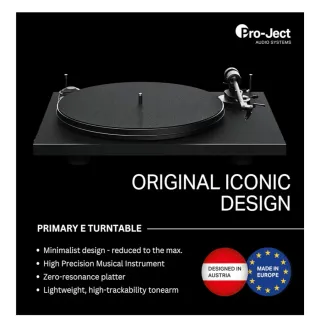 Pro-Ject Lettore Vinili Primary E OM NN