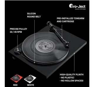 Pro-Ject Lettore Vinili Primary E OM NN