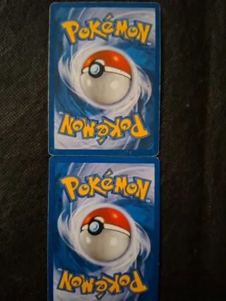 2 Cartas Pokémon Entrenador PoderPlus Base Set