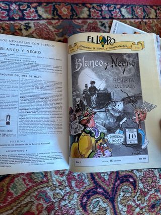 Revista blanco y negro 100 años