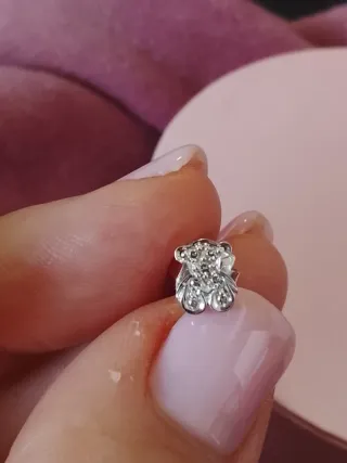 Pendientes Tous Brillantes Oro Blanco