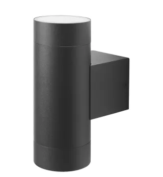 Aplique pared exterior negro IKEA 16cm. Sin usar.