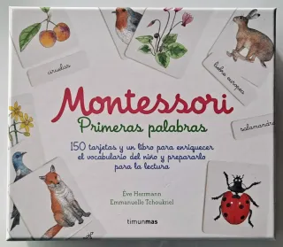Juego Montessori Primeras Palabras