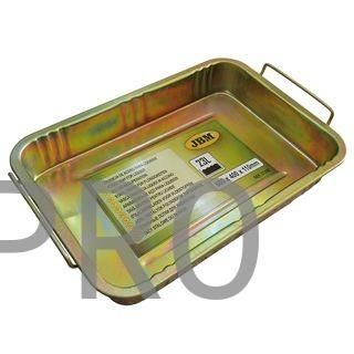 BANDEJA DE ACERO PARA LÍQUIDOS 23L 51356