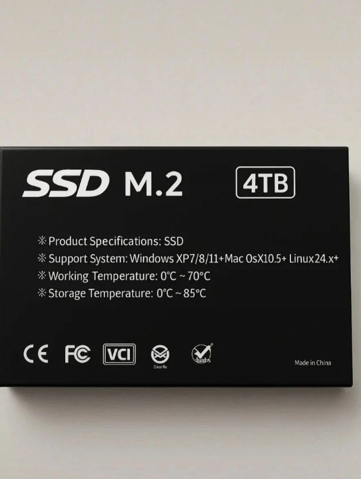 SSD M.2 4TB NVMe Nuevo afbeelding 2