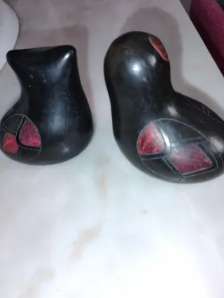 2 Pajaritos Cerámica Mexicana Hechos a Mano