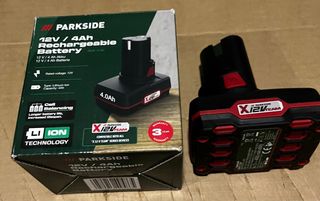 Batería Parkside 12V 4Ah Li-Ion      .