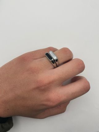 Set di anelli yin e yang