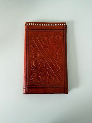 Billetera de piel marroquí vintage