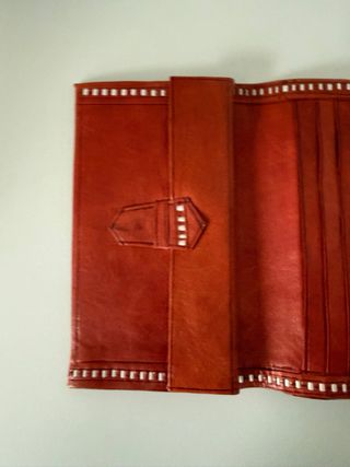 Billetera de piel marroquí vintage