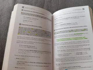 Diccionario alemán y gramática alemana.