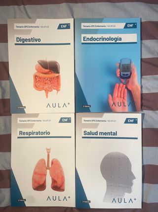 Libros oposiciones de enfermería