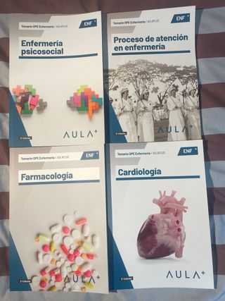 Libros oposiciones de enfermería