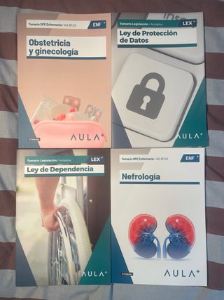 Libros oposiciones de enfermería