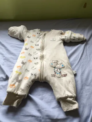 Pijama buzo saco bebé estampado animales