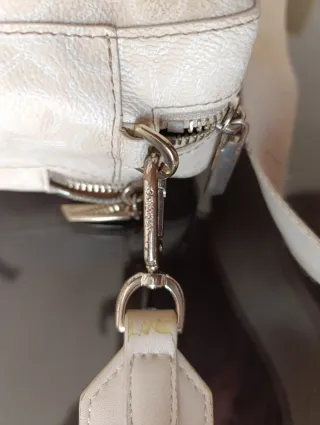 Bolso bandolera Calvin Klein beige