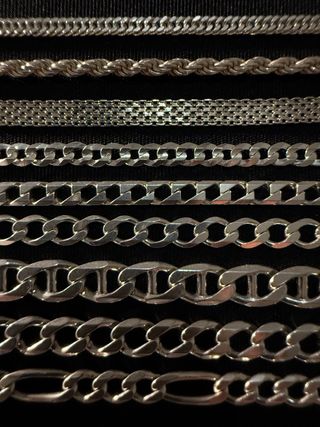 Cadena Plata de ley italiana 925