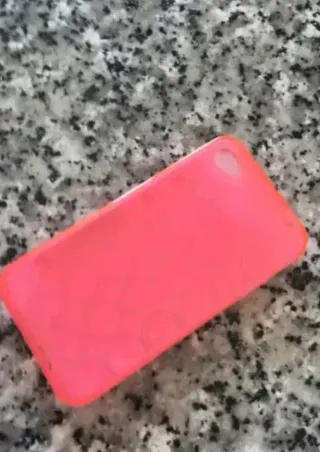 Cover in silicone rosa per iPhone 4/4s