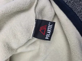 polar rip curl polartec beige con cremallera XL