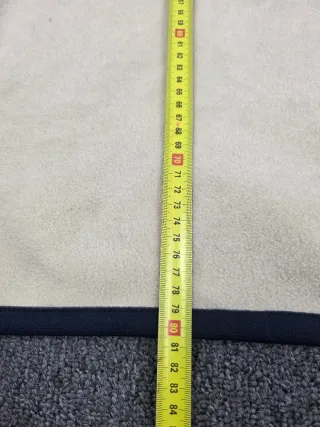 polar rip curl polartec beige con cremallera XL