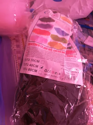 Faldas Tutú Niña Colores (Venta Individual)