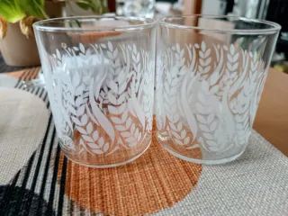 Coppia Bicchieri Mulino Bianco da Collezione