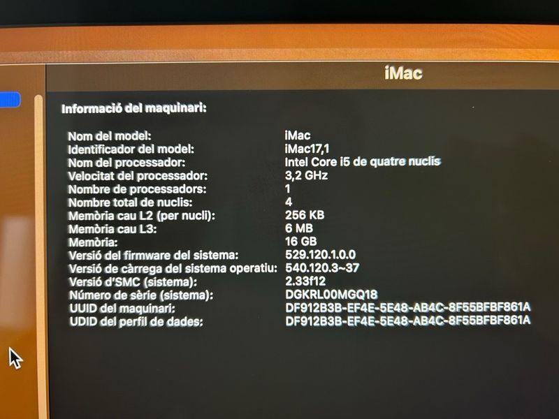 iMac 27” Retina 5K (Late 2015) – 16 GB RAM – 2 TB afbeelding 3