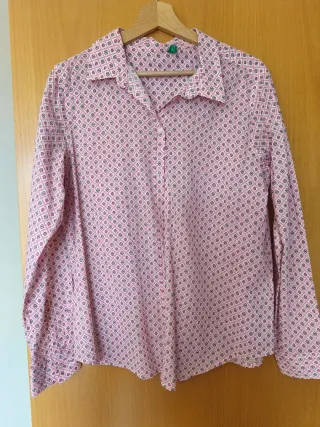 Blusa Benetton Estampada